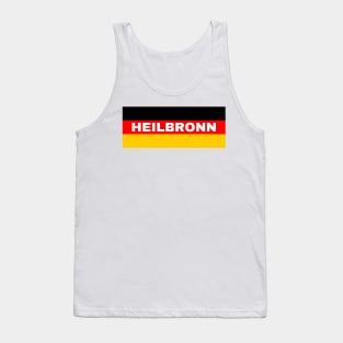 Heilbronn City in German Flag Tank Top